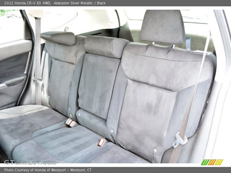 Alabaster Silver Metallic / Black 2012 Honda CR-V EX 4WD