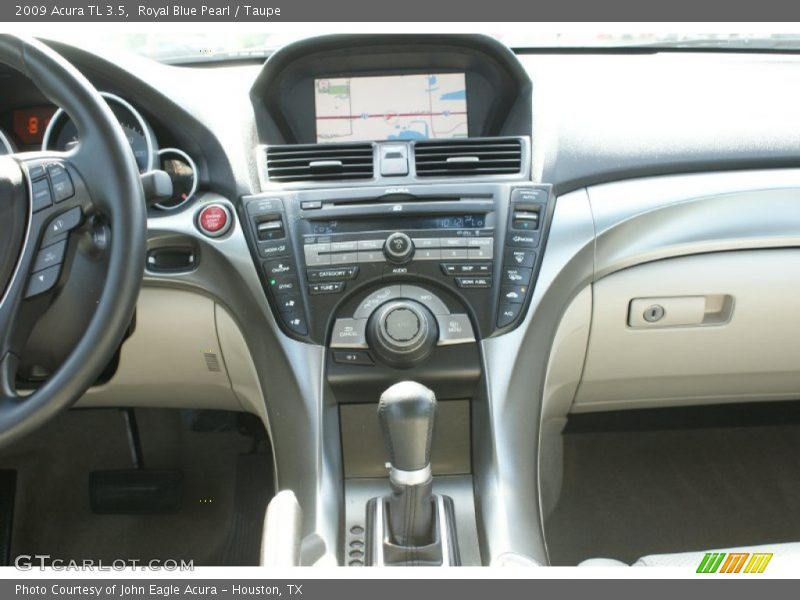 Royal Blue Pearl / Taupe 2009 Acura TL 3.5