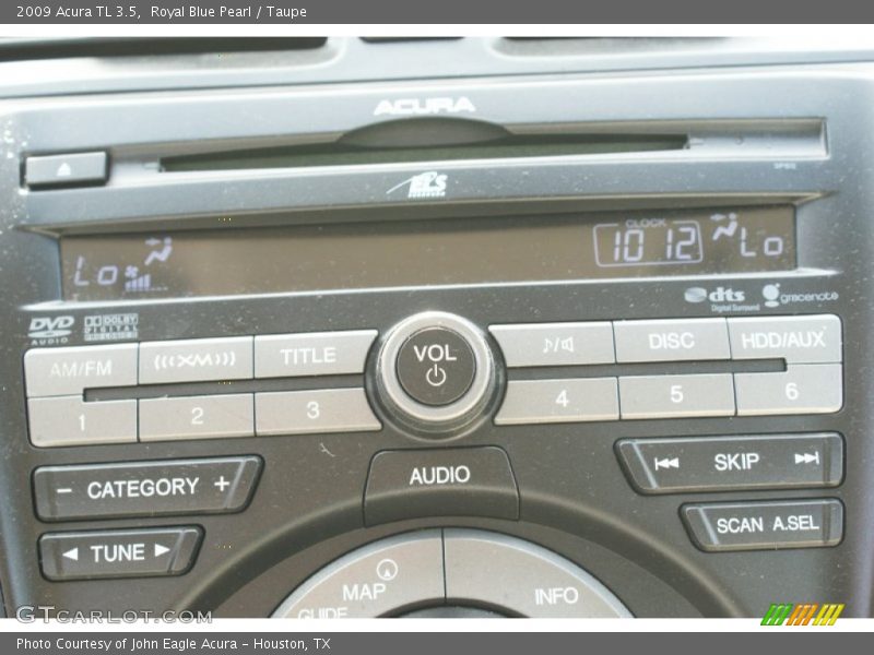 Royal Blue Pearl / Taupe 2009 Acura TL 3.5