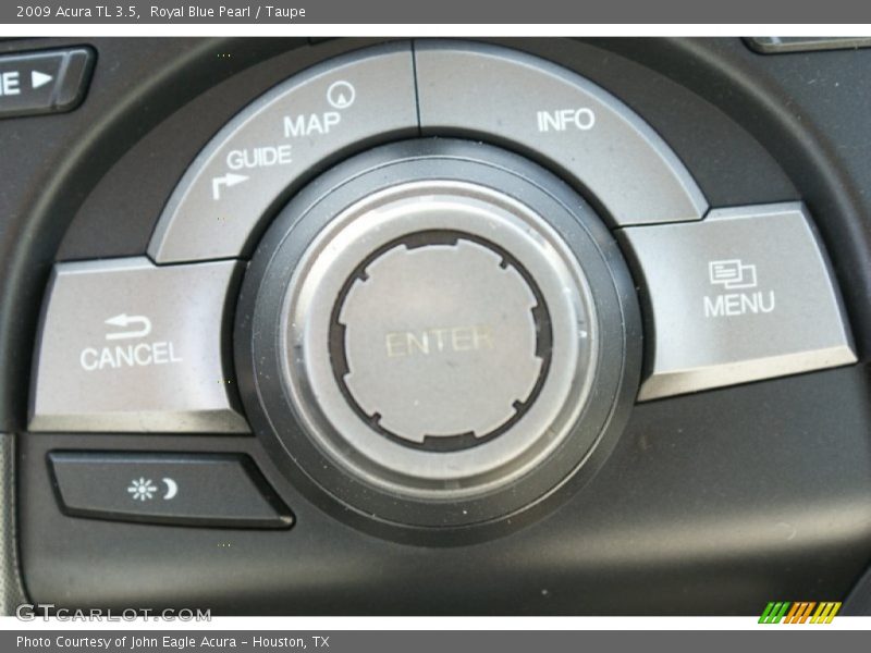 Royal Blue Pearl / Taupe 2009 Acura TL 3.5
