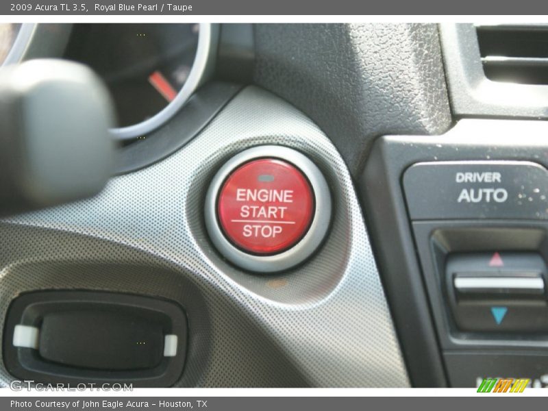 Royal Blue Pearl / Taupe 2009 Acura TL 3.5