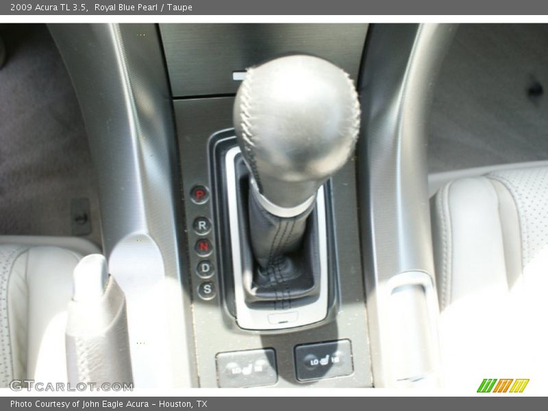 Royal Blue Pearl / Taupe 2009 Acura TL 3.5