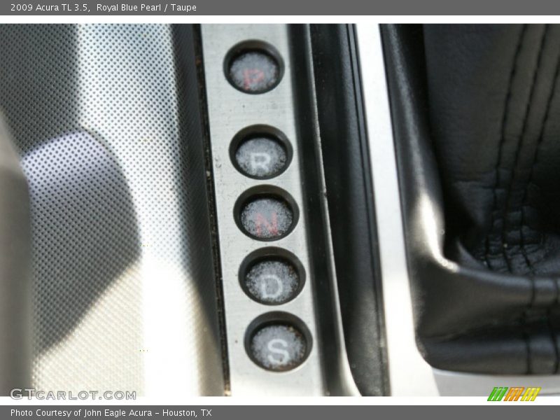 Royal Blue Pearl / Taupe 2009 Acura TL 3.5