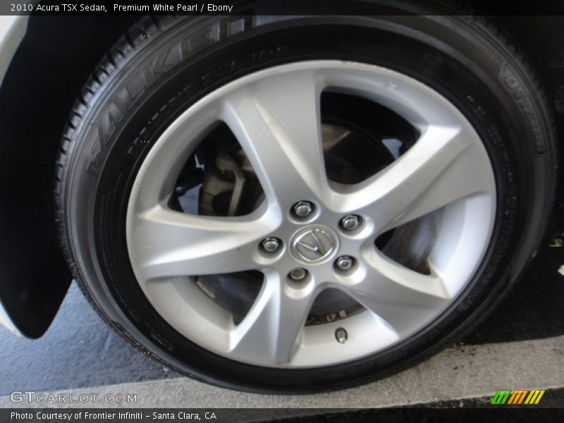 Premium White Pearl / Ebony 2010 Acura TSX Sedan