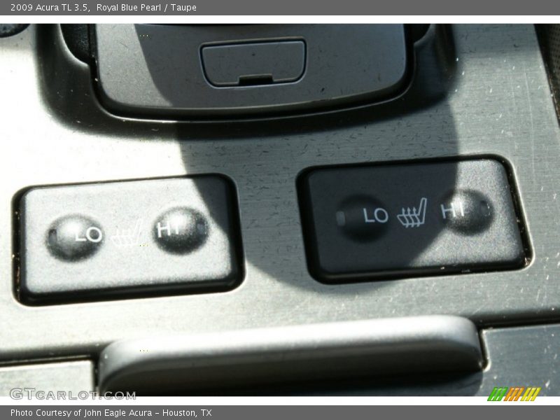 Royal Blue Pearl / Taupe 2009 Acura TL 3.5