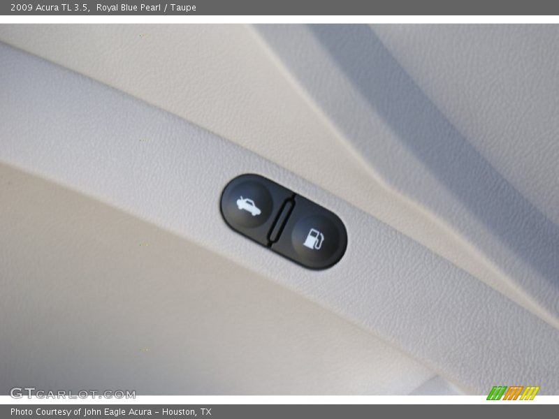 Royal Blue Pearl / Taupe 2009 Acura TL 3.5
