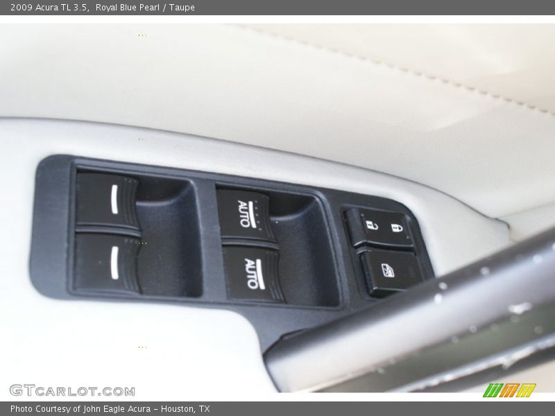 Royal Blue Pearl / Taupe 2009 Acura TL 3.5