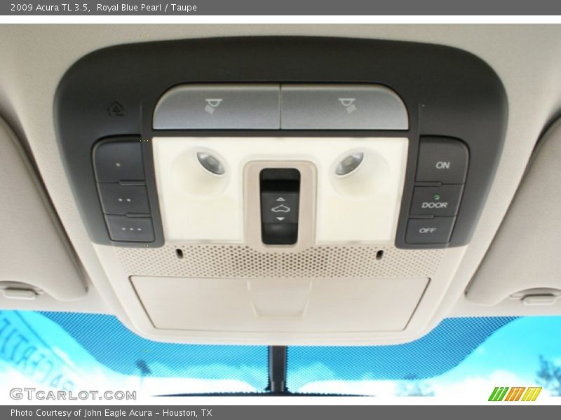 Royal Blue Pearl / Taupe 2009 Acura TL 3.5