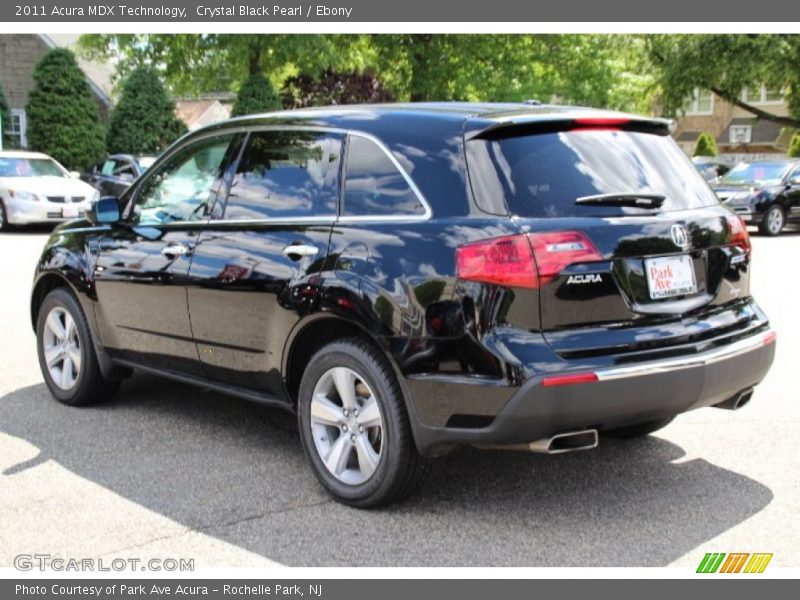 Crystal Black Pearl / Ebony 2011 Acura MDX Technology