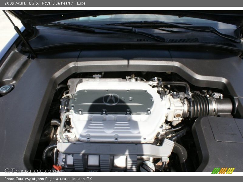 Royal Blue Pearl / Taupe 2009 Acura TL 3.5