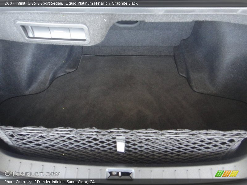 Liquid Platinum Metallic / Graphite Black 2007 Infiniti G 35 S Sport Sedan