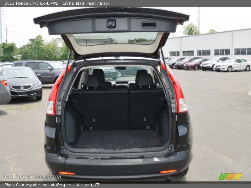 Crystal Black Pearl / Black 2012 Honda CR-V EX-L 4WD