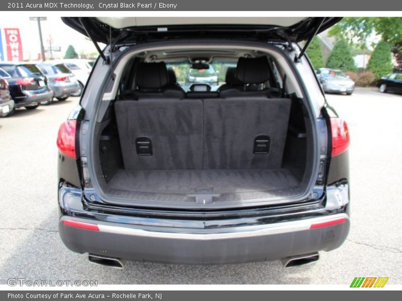 Crystal Black Pearl / Ebony 2011 Acura MDX Technology