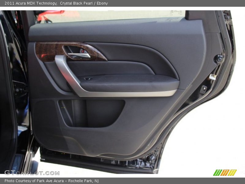 Crystal Black Pearl / Ebony 2011 Acura MDX Technology
