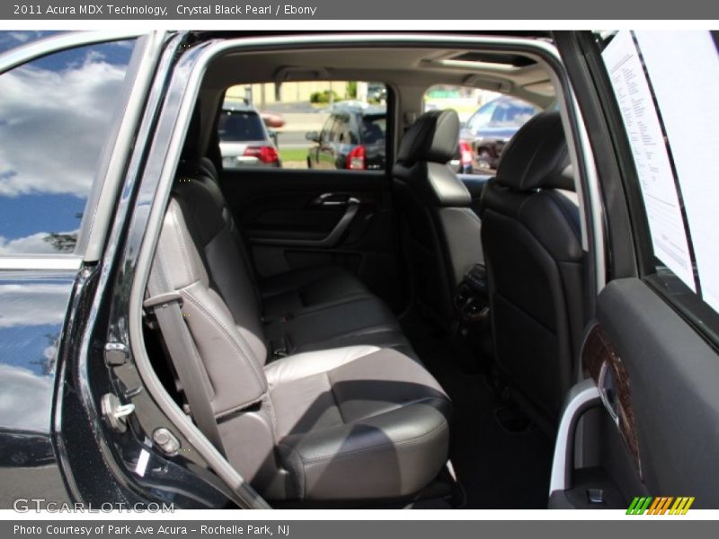 Crystal Black Pearl / Ebony 2011 Acura MDX Technology