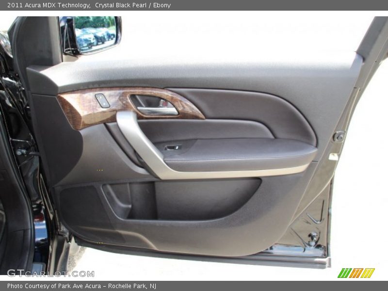 Crystal Black Pearl / Ebony 2011 Acura MDX Technology
