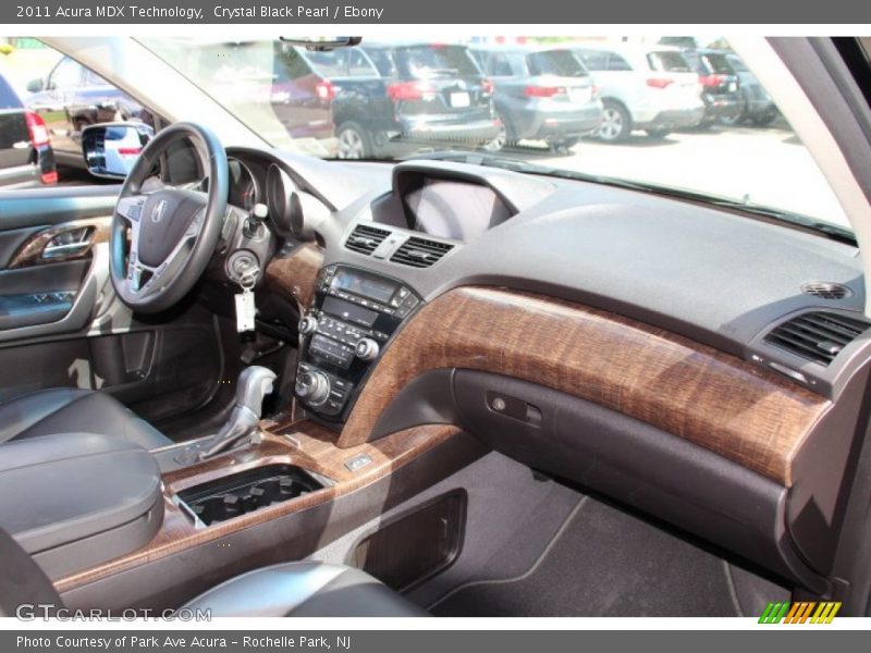 Crystal Black Pearl / Ebony 2011 Acura MDX Technology