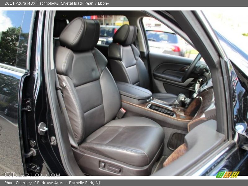 Crystal Black Pearl / Ebony 2011 Acura MDX Technology