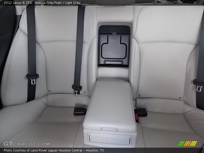 Nebula Gray Pearl / Light Gray 2012 Lexus IS 250
