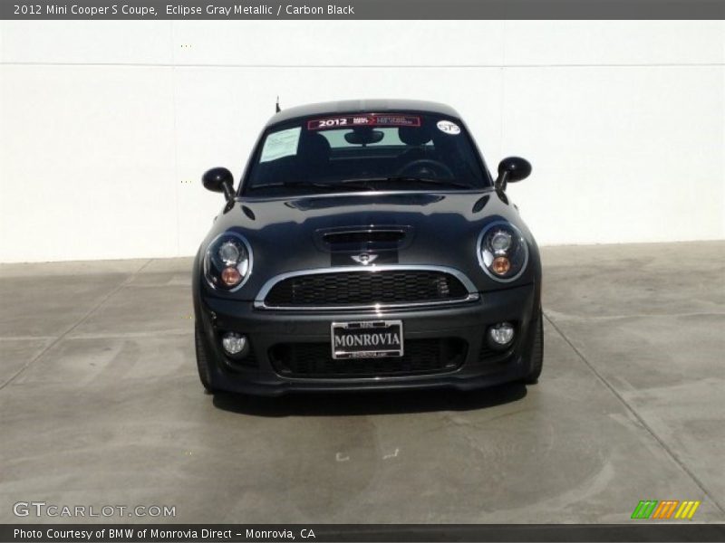 Eclipse Gray Metallic / Carbon Black 2012 Mini Cooper S Coupe