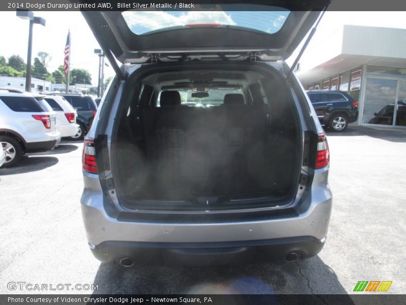 Billet Silver Metallic / Black 2014 Dodge Durango Limited AWD