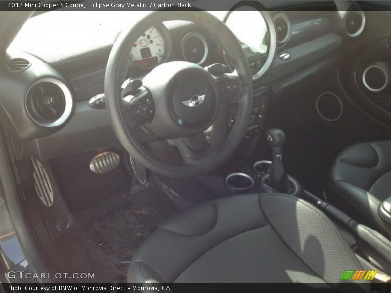 Eclipse Gray Metallic / Carbon Black 2012 Mini Cooper S Coupe