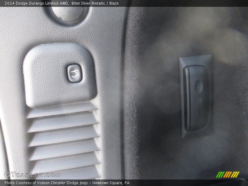 Billet Silver Metallic / Black 2014 Dodge Durango Limited AWD