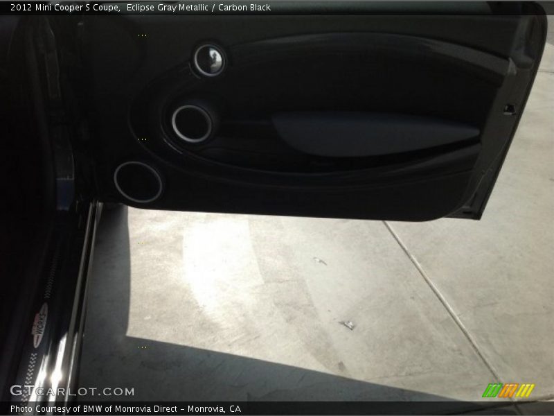 Eclipse Gray Metallic / Carbon Black 2012 Mini Cooper S Coupe