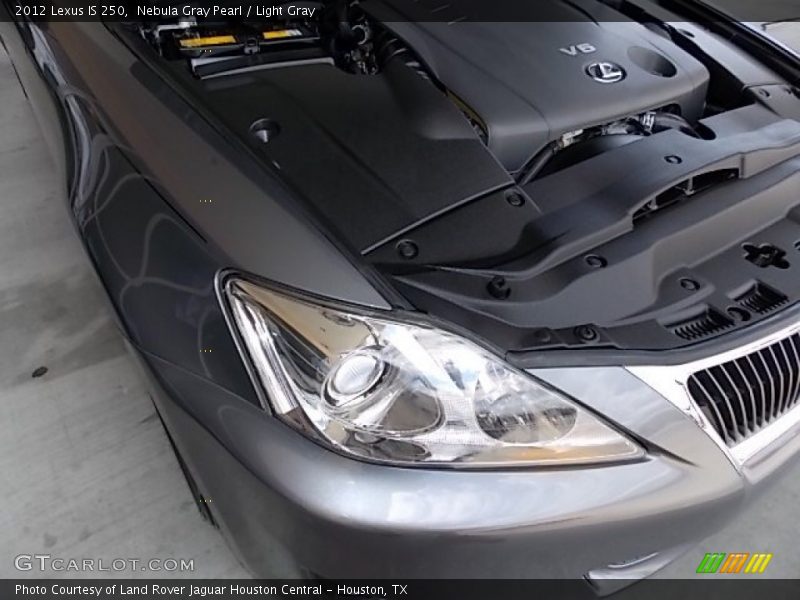 Nebula Gray Pearl / Light Gray 2012 Lexus IS 250