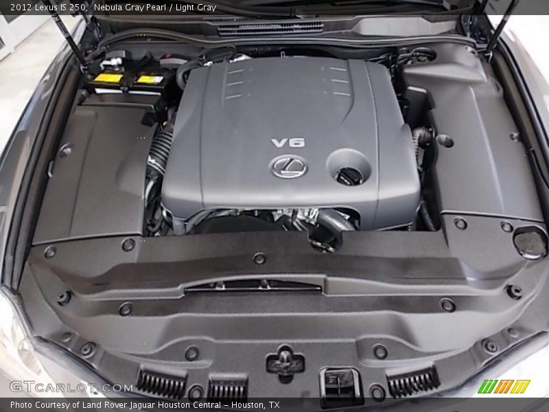 Nebula Gray Pearl / Light Gray 2012 Lexus IS 250