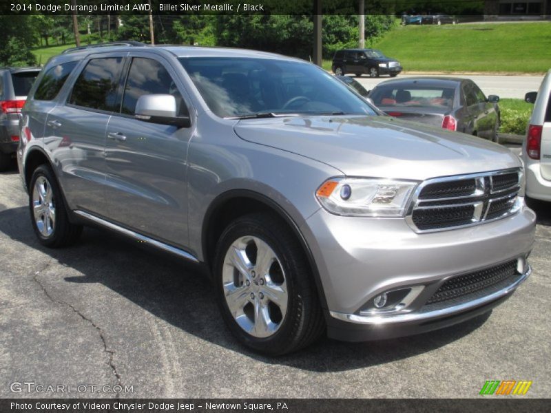 Front 3/4 View of 2014 Durango Limited AWD