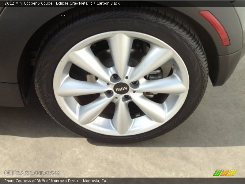 Eclipse Gray Metallic / Carbon Black 2012 Mini Cooper S Coupe