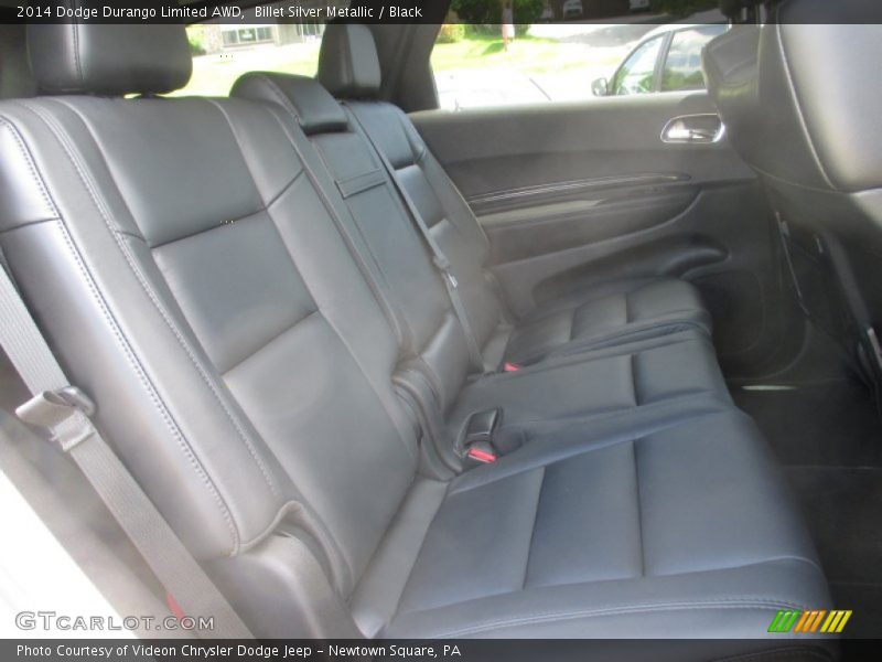 Billet Silver Metallic / Black 2014 Dodge Durango Limited AWD