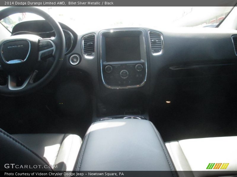 Billet Silver Metallic / Black 2014 Dodge Durango Limited AWD