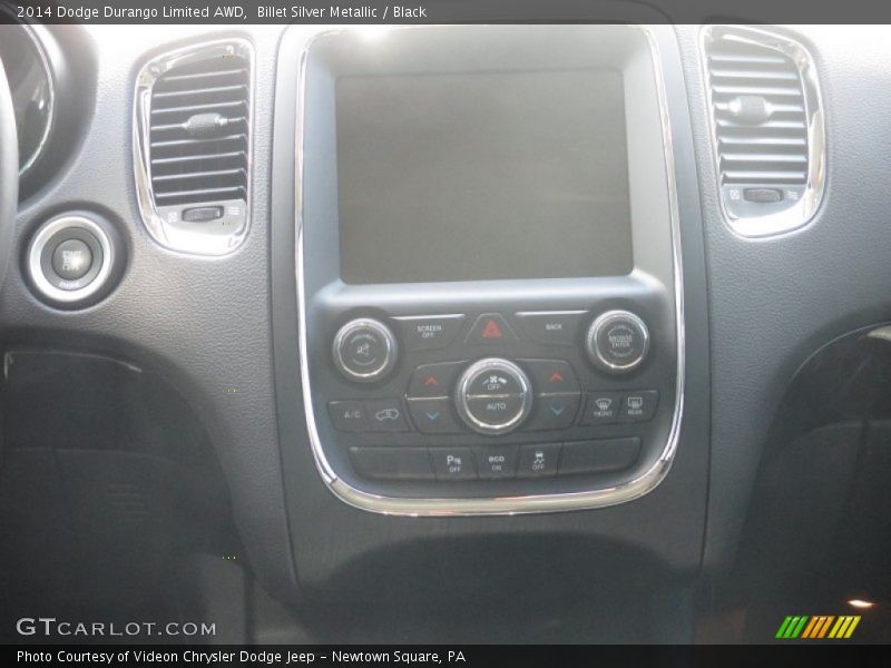 Billet Silver Metallic / Black 2014 Dodge Durango Limited AWD