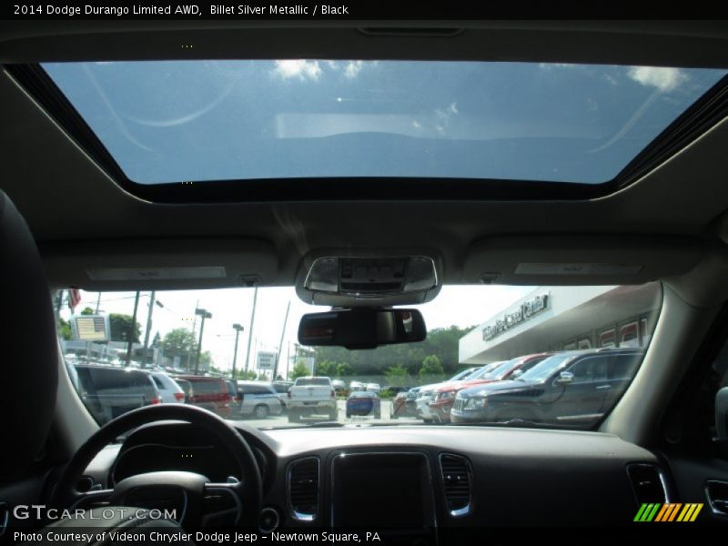 Billet Silver Metallic / Black 2014 Dodge Durango Limited AWD