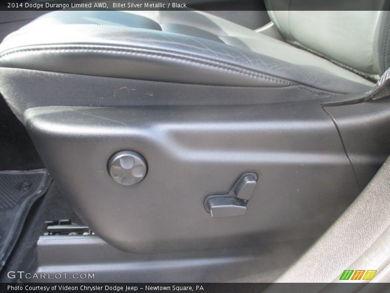 Billet Silver Metallic / Black 2014 Dodge Durango Limited AWD