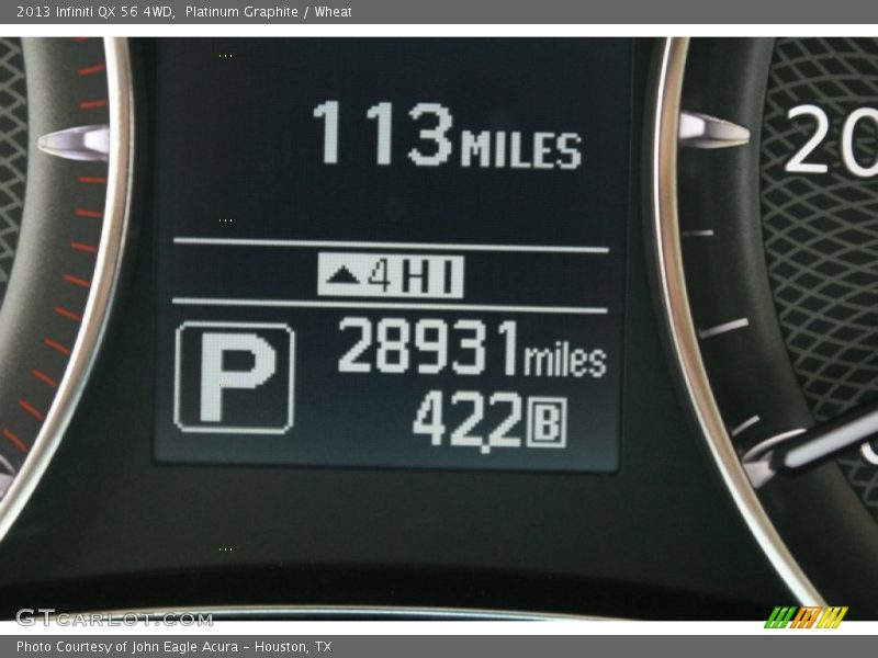 Platinum Graphite / Wheat 2013 Infiniti QX 56 4WD