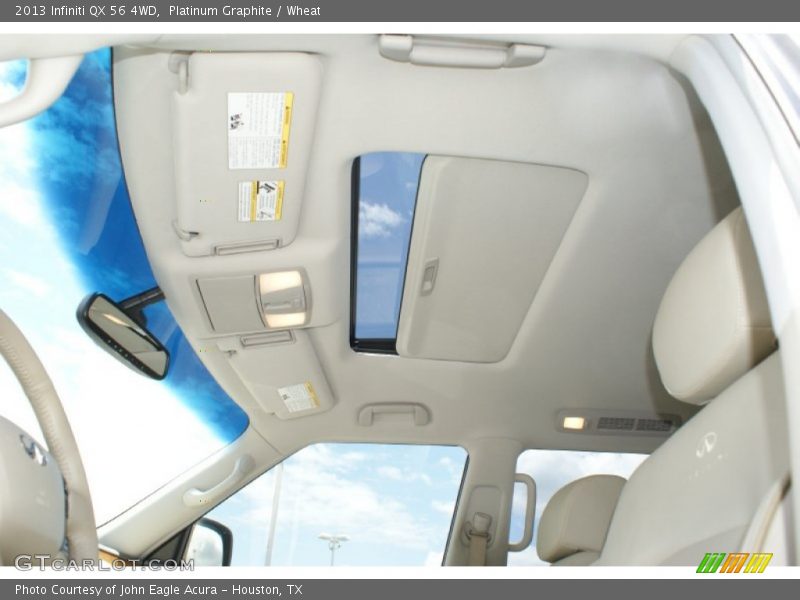 Platinum Graphite / Wheat 2013 Infiniti QX 56 4WD