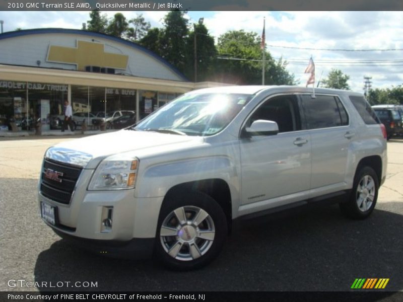 Quicksilver Metallic / Jet Black 2010 GMC Terrain SLE AWD