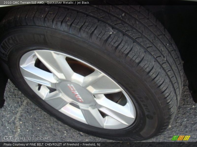 Quicksilver Metallic / Jet Black 2010 GMC Terrain SLE AWD