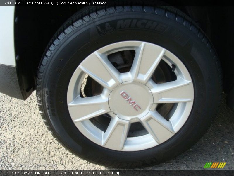 Quicksilver Metallic / Jet Black 2010 GMC Terrain SLE AWD