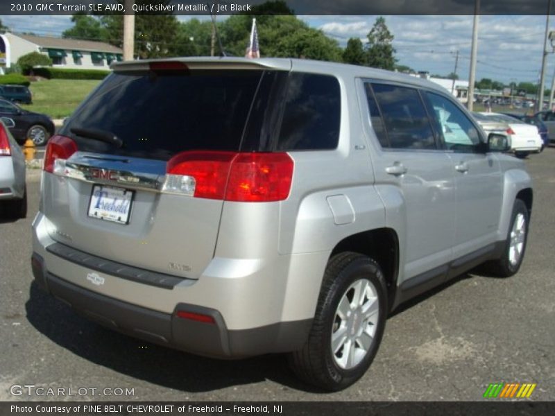 Quicksilver Metallic / Jet Black 2010 GMC Terrain SLE AWD