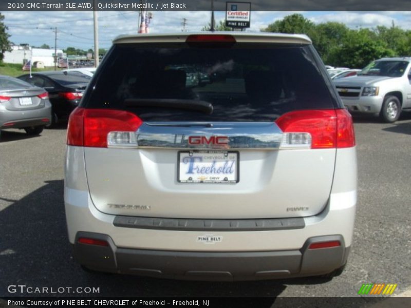 Quicksilver Metallic / Jet Black 2010 GMC Terrain SLE AWD