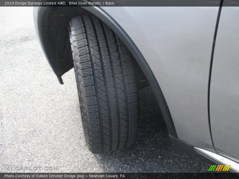 Billet Silver Metallic / Black 2014 Dodge Durango Limited AWD
