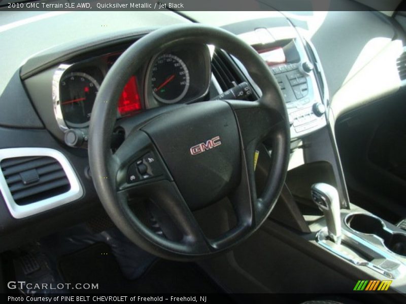 Quicksilver Metallic / Jet Black 2010 GMC Terrain SLE AWD