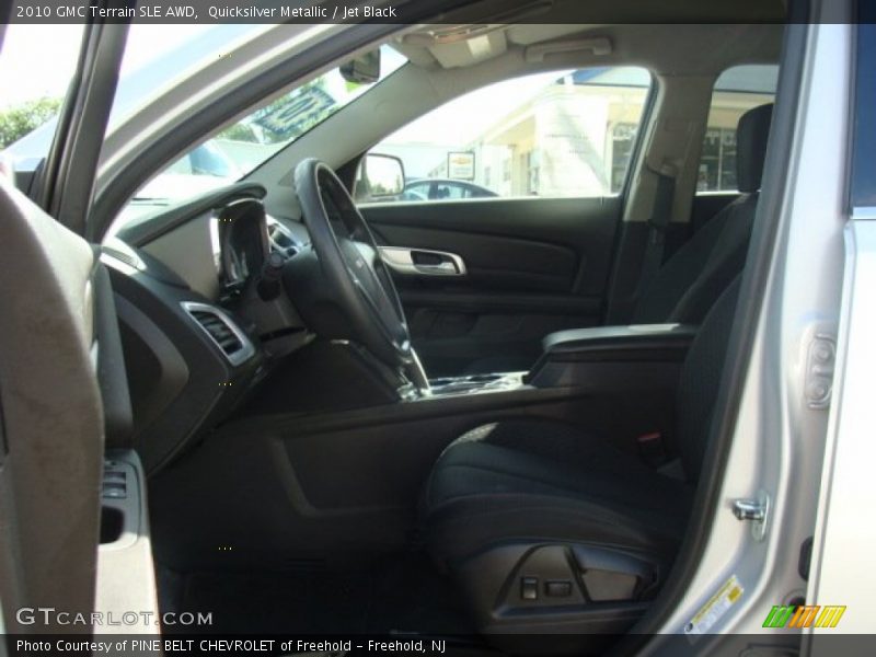 Quicksilver Metallic / Jet Black 2010 GMC Terrain SLE AWD