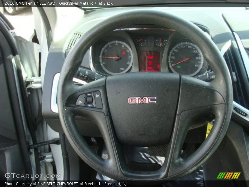 Quicksilver Metallic / Jet Black 2010 GMC Terrain SLE AWD
