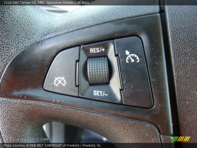 Quicksilver Metallic / Jet Black 2010 GMC Terrain SLE AWD