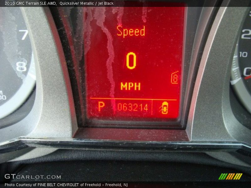 Quicksilver Metallic / Jet Black 2010 GMC Terrain SLE AWD